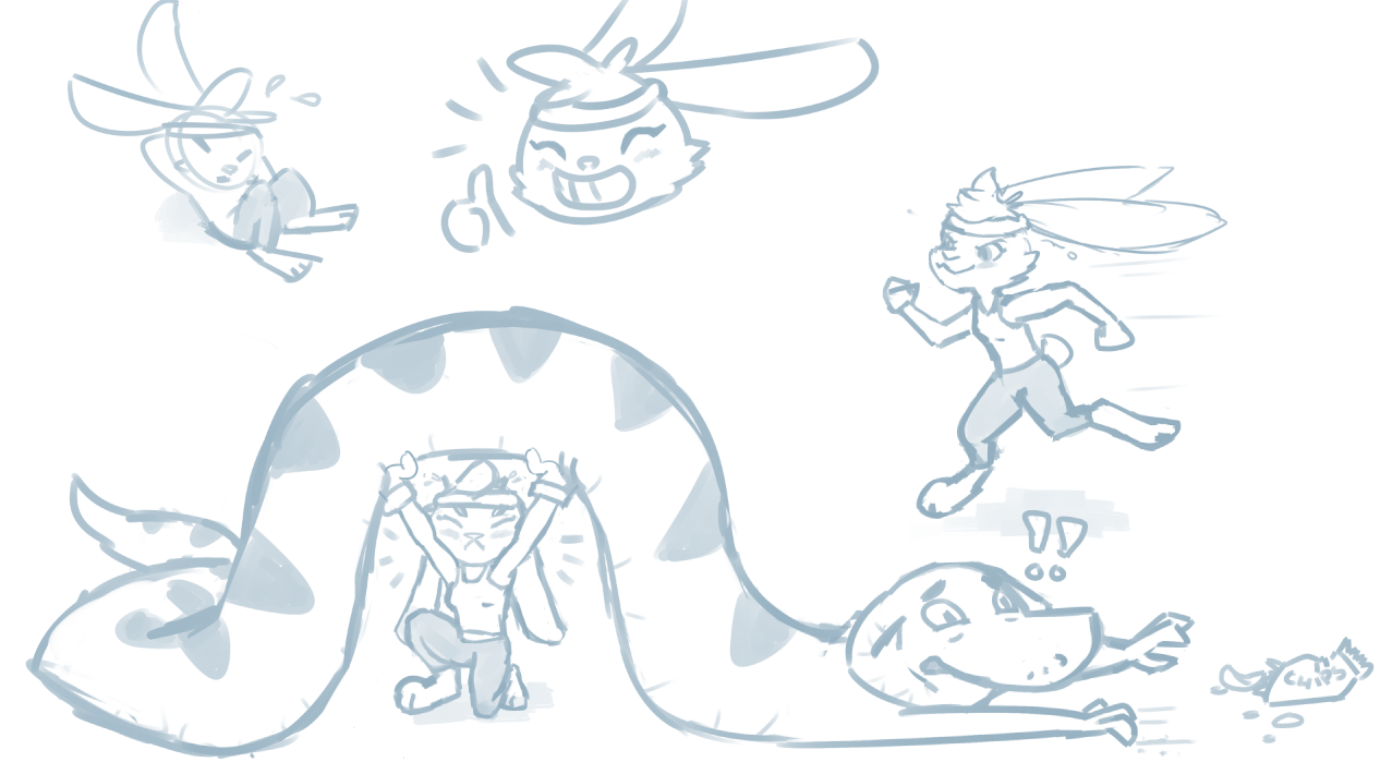 1266x710 Gym Day Sketch Weasyl - Gym Sketch