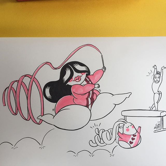 640x640 Jeliboo The Gymnast! Jeliboo - Gymnast Sketch