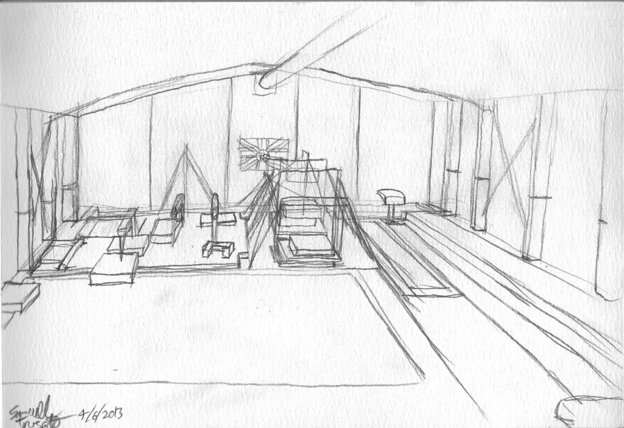 900x618 Gymnastics Club Sketch By Samuelskanvis - Gymnastic Sketch