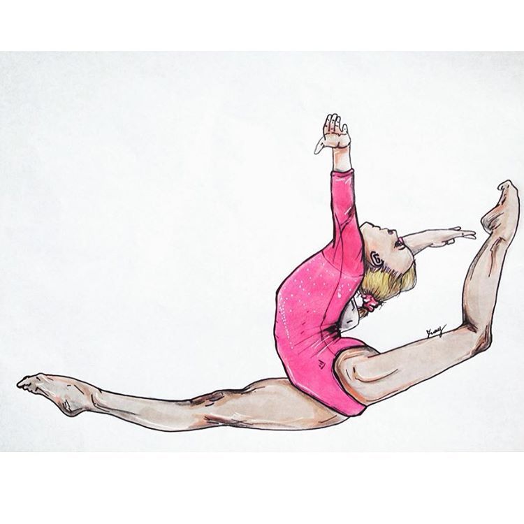 Gymnastic Sketch at Explore collection of