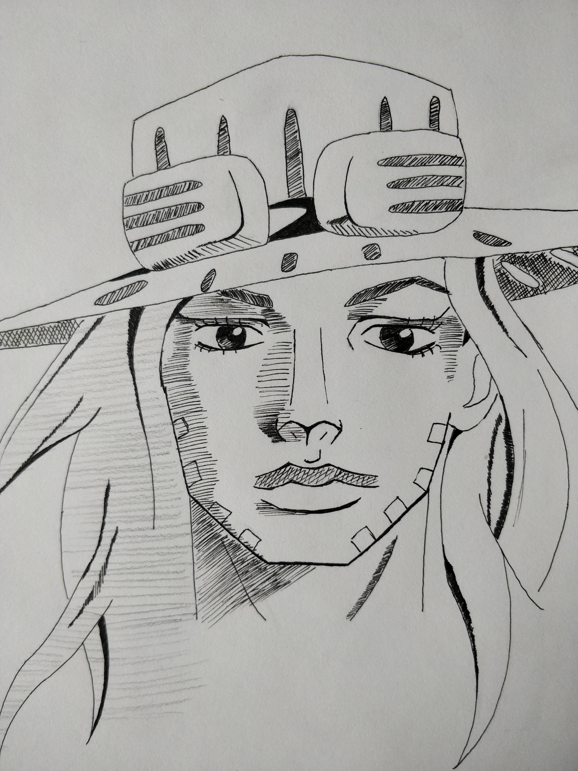 2419x3226 Fanart] Gyro Sketch I Just Finished - Gyro Sketch