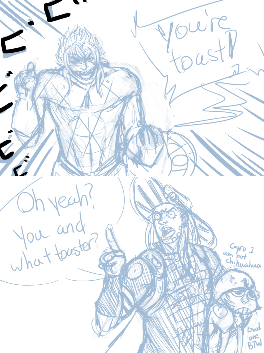 900x1204 For Some Strange Reason, I Like To Draw Gyro Carrying Johnny Boi - Gyro Sketch