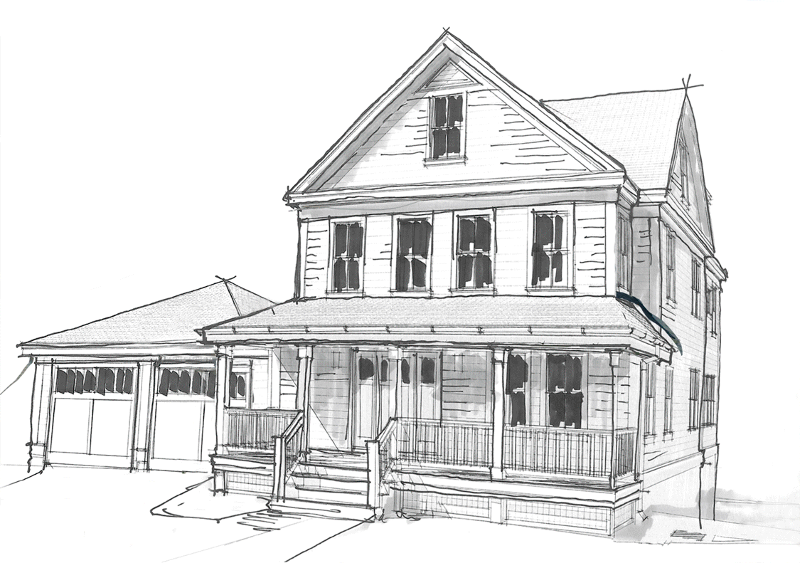 1125x791 Brookside From Sketch To Reality - H Sketch