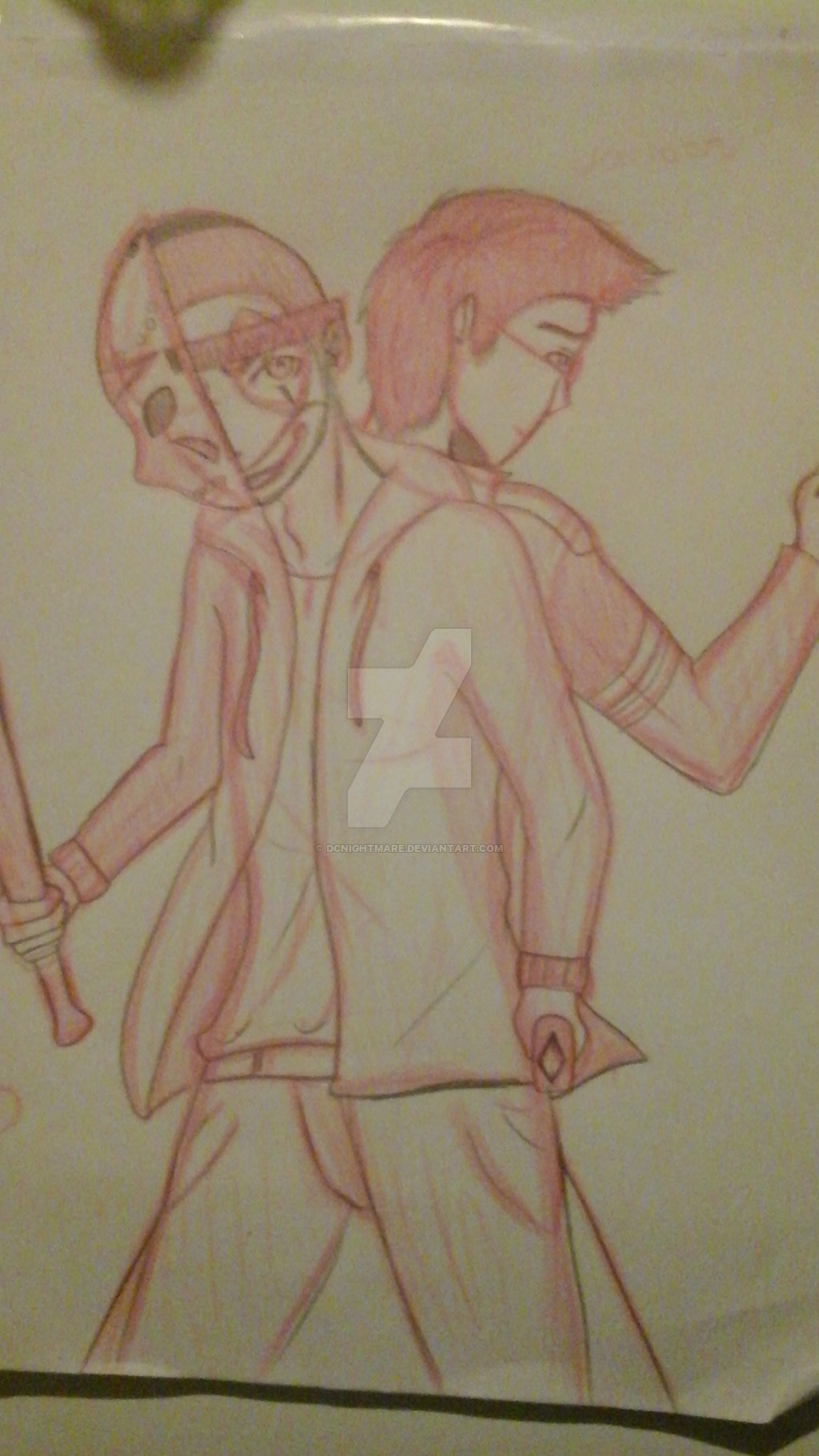 1024x1820 H2o Delirious And Vanoos Sketch By Dcnightmare - H2o Sketch