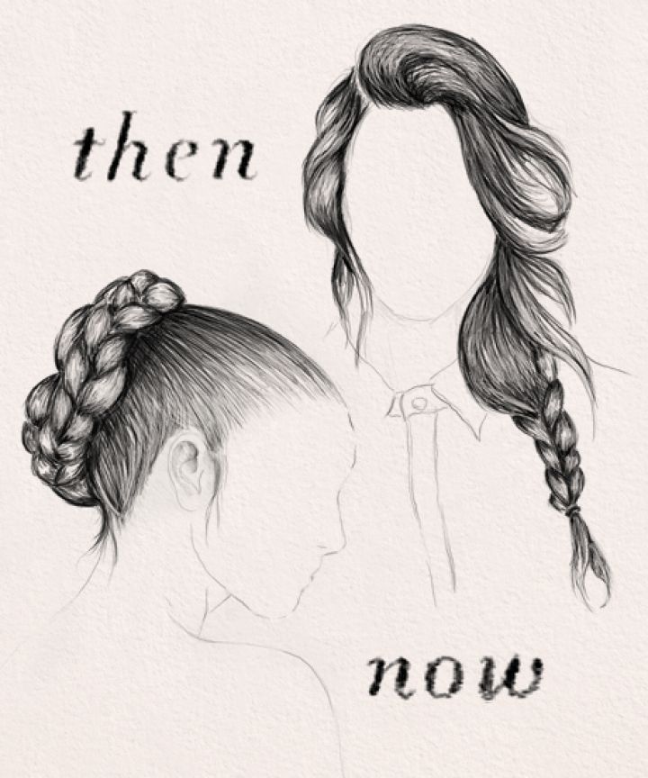 720x864 Hair Braiding History - Hair Braid Sketch