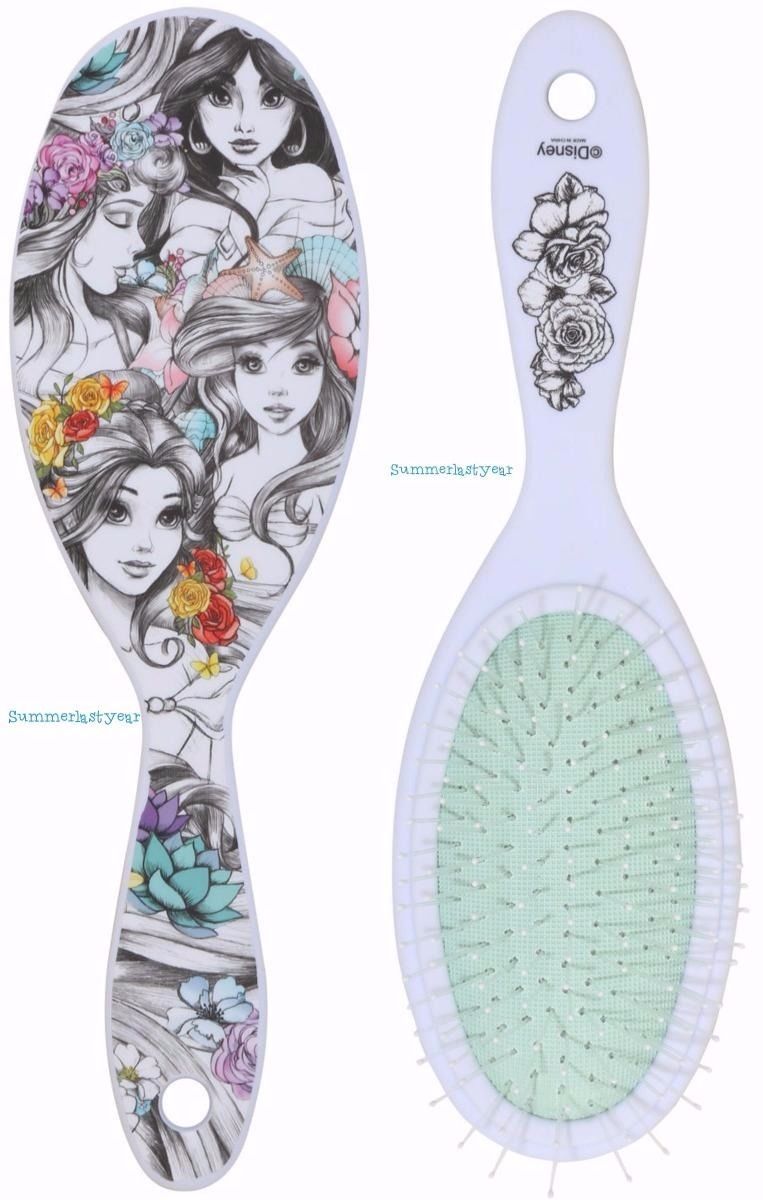 763x1200 Disney Princesses Sketch Paddle Style Hair Brush Free Usa Ship - Hair Brush Sketch