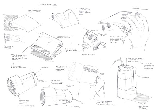 600x424 Hair Dryer Redesign - Hair Dryer Sketch