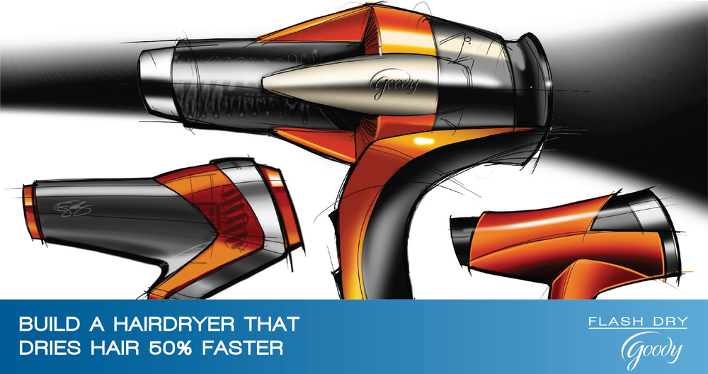 1000x528 Flash Dry Hairdryer - Hair Dryer Sketch
