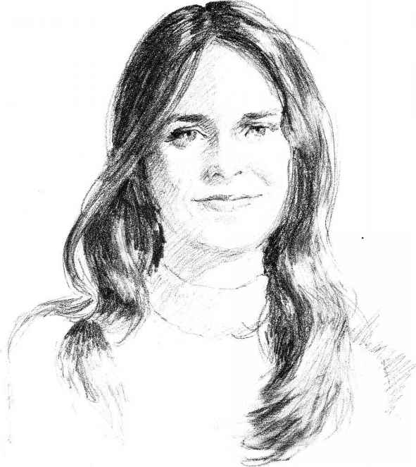 591x662 Drawing A Teenager - Hair Pencil Sketch