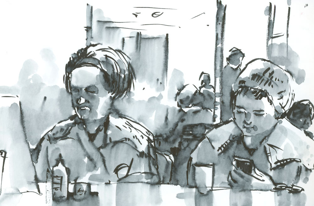 1000x656 Hair Salon The Sketchbook - Hair Salon Sketch