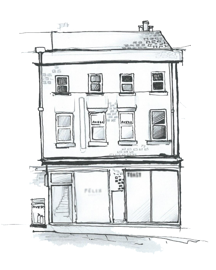 819x1024 Salon Sketch 11 Copy Ba1 Hair - Hair Salon Sketch