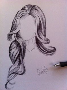 236x316 How To Draw Wavy Hair - Hair Sketch