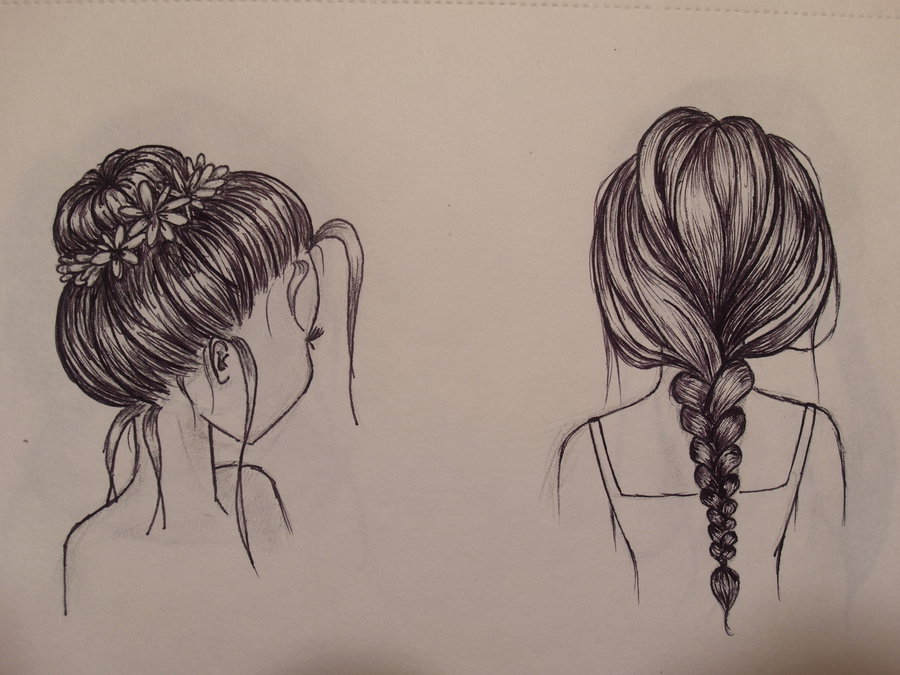 900x675 Hair Sketches By Frkdahl - Hair Sketches