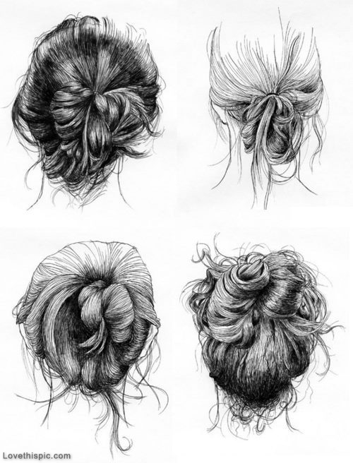500x656 Sketch Of Hair Styles Pictures, Photos, And Images For Facebook - Hair Style Sketch