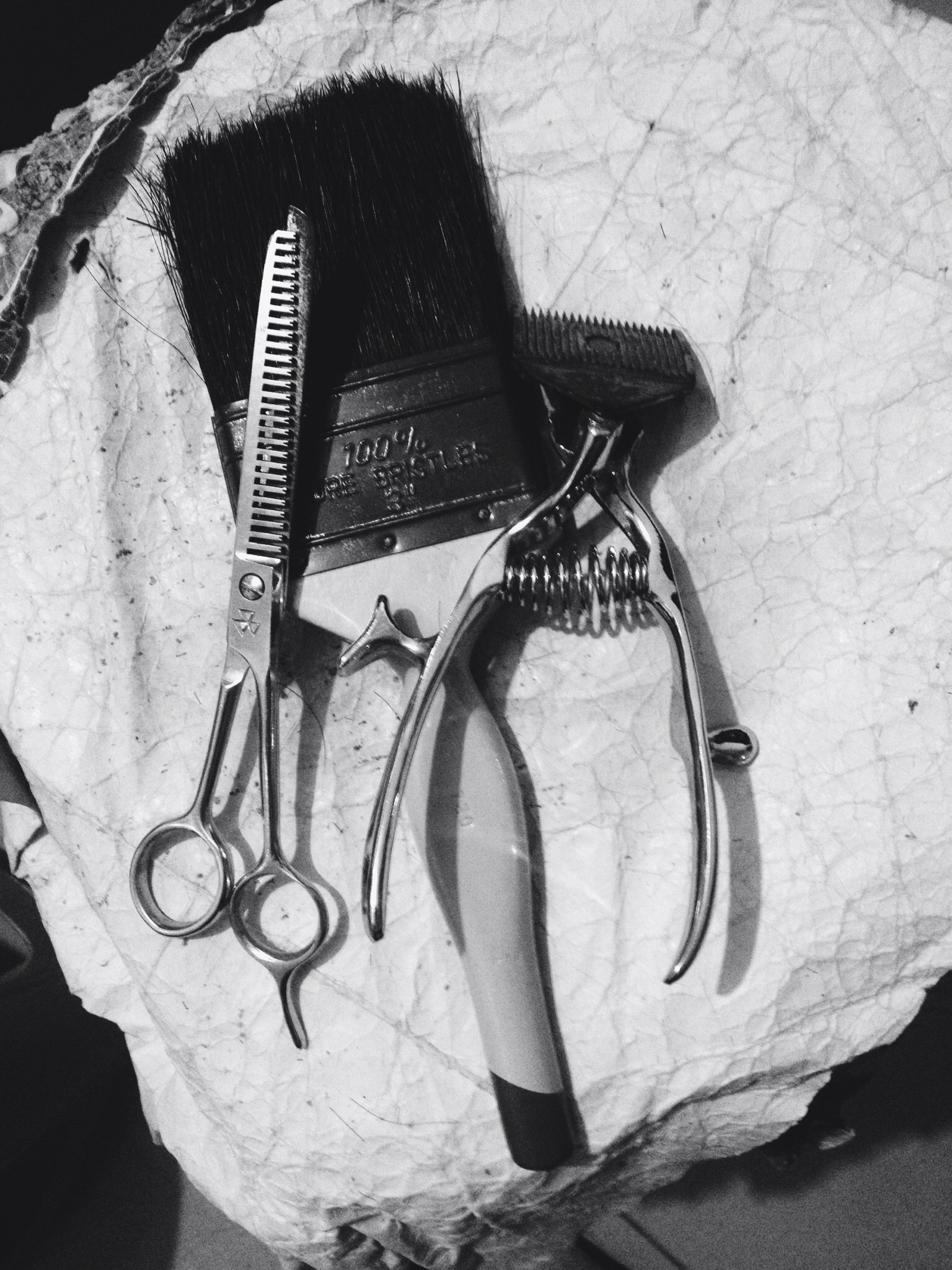 1536x2048 Free Images Hand, Black And White, Clothing, Haircut, Art - Haircut Sketch