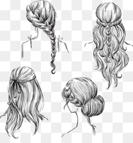260x280 Drawing Hairstyle Sketch - Hairstyle Sketches