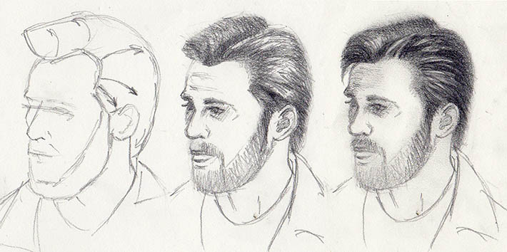 710x354 How To Draw Hairstyles Styles To Draw - Hairstyles Sketch