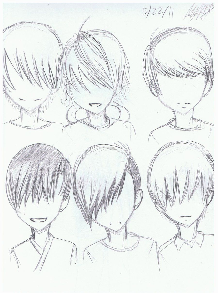 Hairstyles Sketch At Paintingvalley Com Explore Collection Of