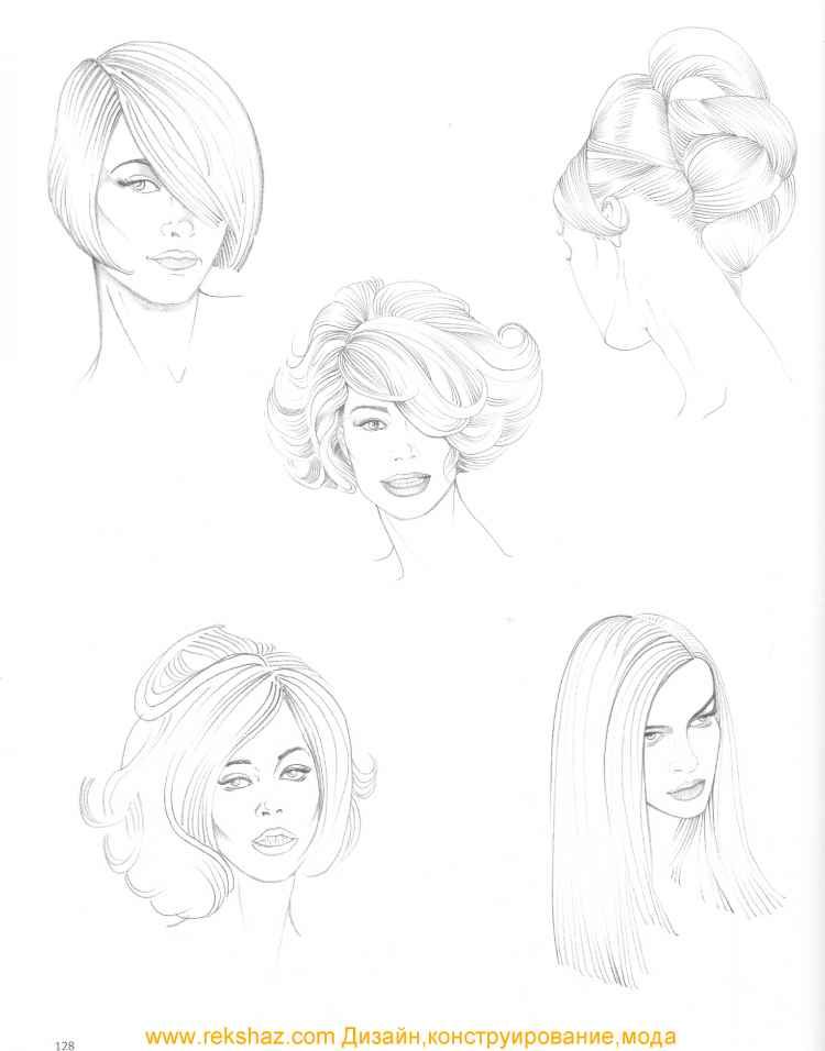 750x956 Drawing Hairstyles Art Favs Drawings, How To Draw - Hairstyles Sketch