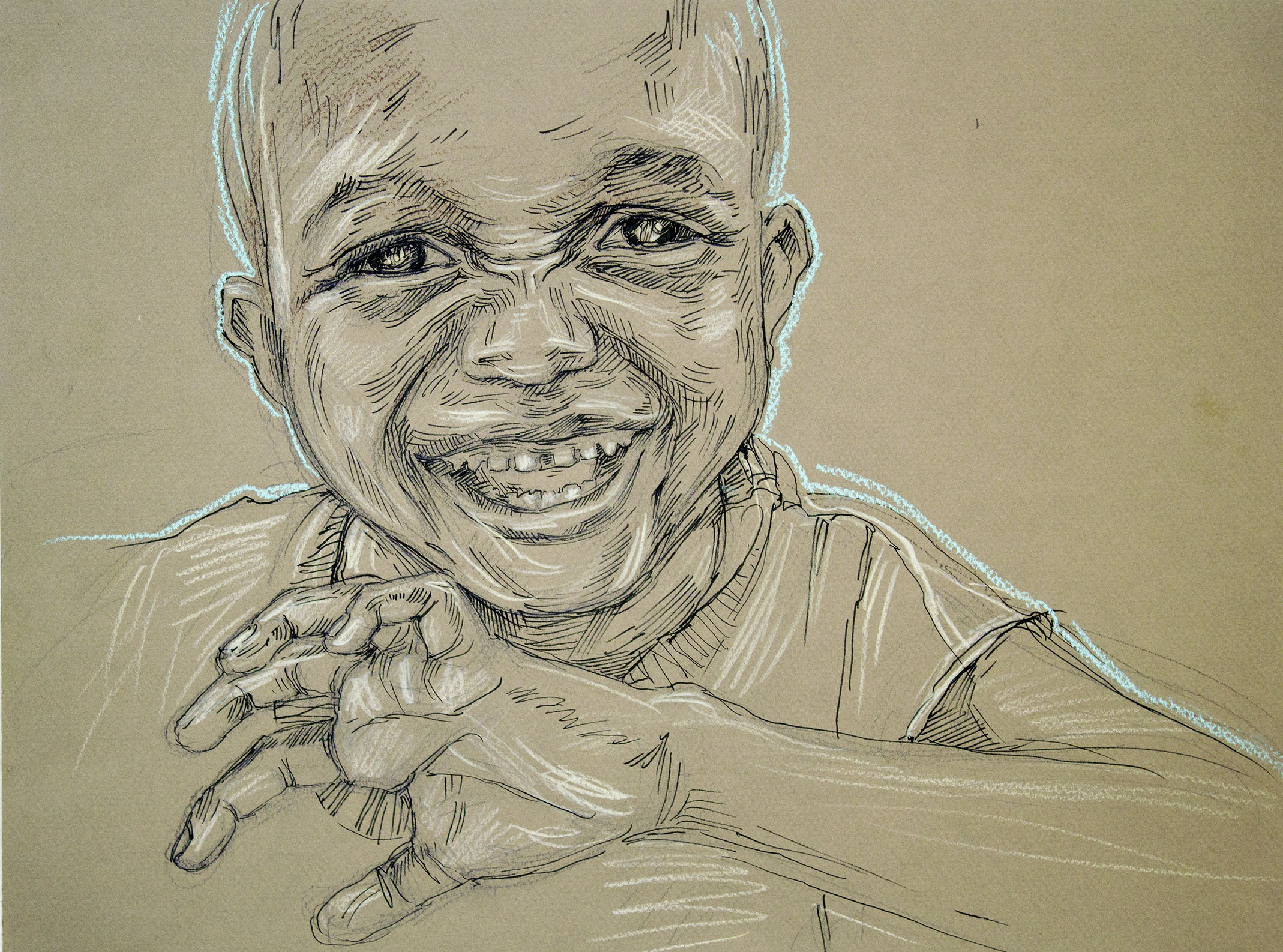 2138x1586 Paddle8 Untitled (Haiti Sketch - Haiti Sketch