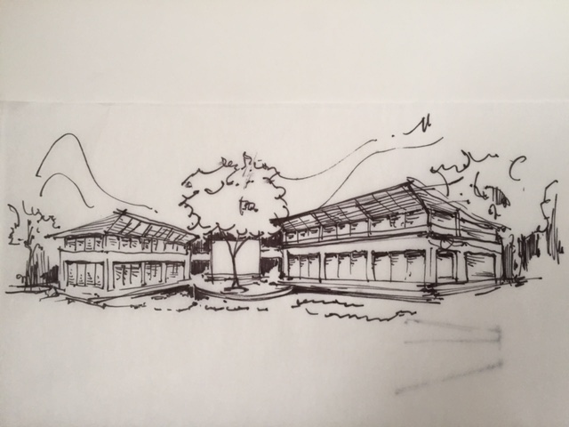 640x480 Haiti New School Sketch - Haiti Sketch