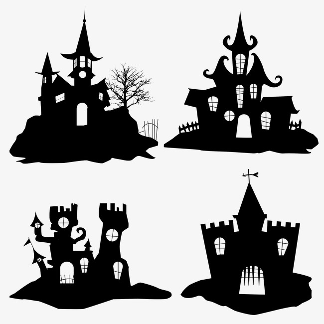 650x650 Halloween House, Halloween, House, Sketch Png And Psd File For - Halloween House Sketch