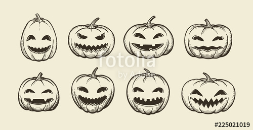 Halloween Pumpkin Sketch 20 