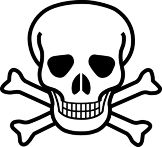 618x562 Collection Of Free Drawing Skeleton Skull. Download On Ubisafe - Halloween Skeleton Sketch