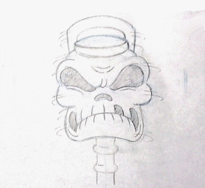400x368 Halloween Skeleton Spooky Gif On Gifer - Halloween Skeleton Sketch