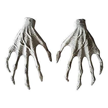 425x425 One Pair Halloween Skeleton Witch Hands Plastic Hands - Halloween Skeleton Sketch