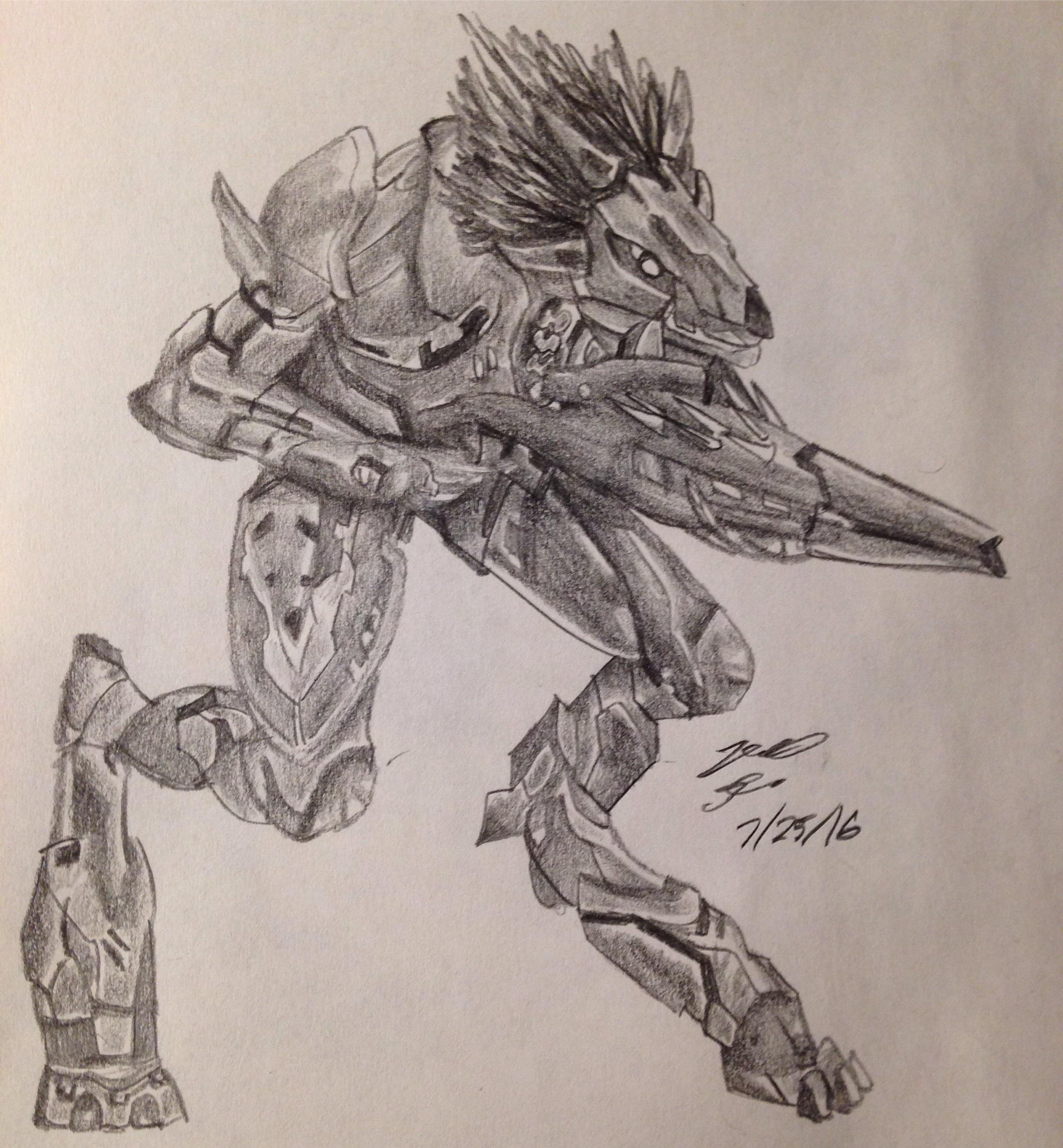 Halo Reach Sketch