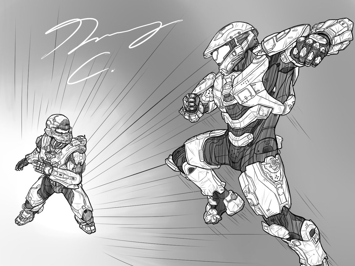 1200x900 A Juice To Surpass Pickled Gear! On Twitter More @halo Sketches - Halo Sketch