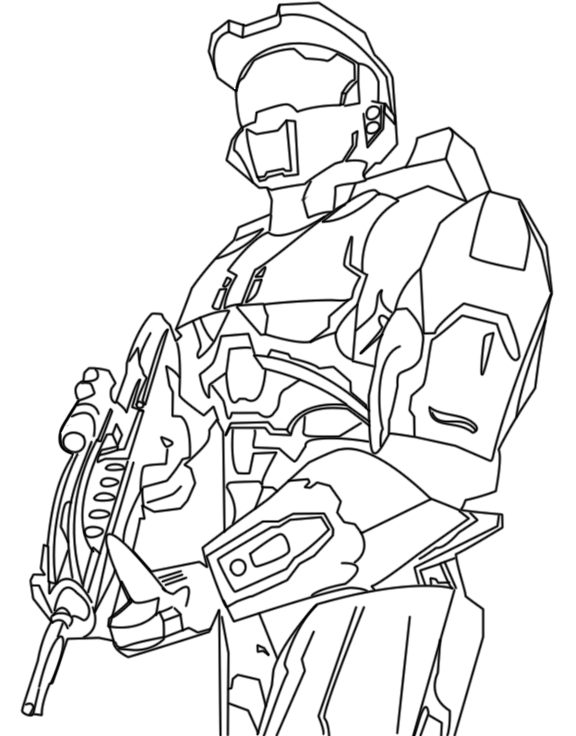 576x736 Image - Halo Sketch