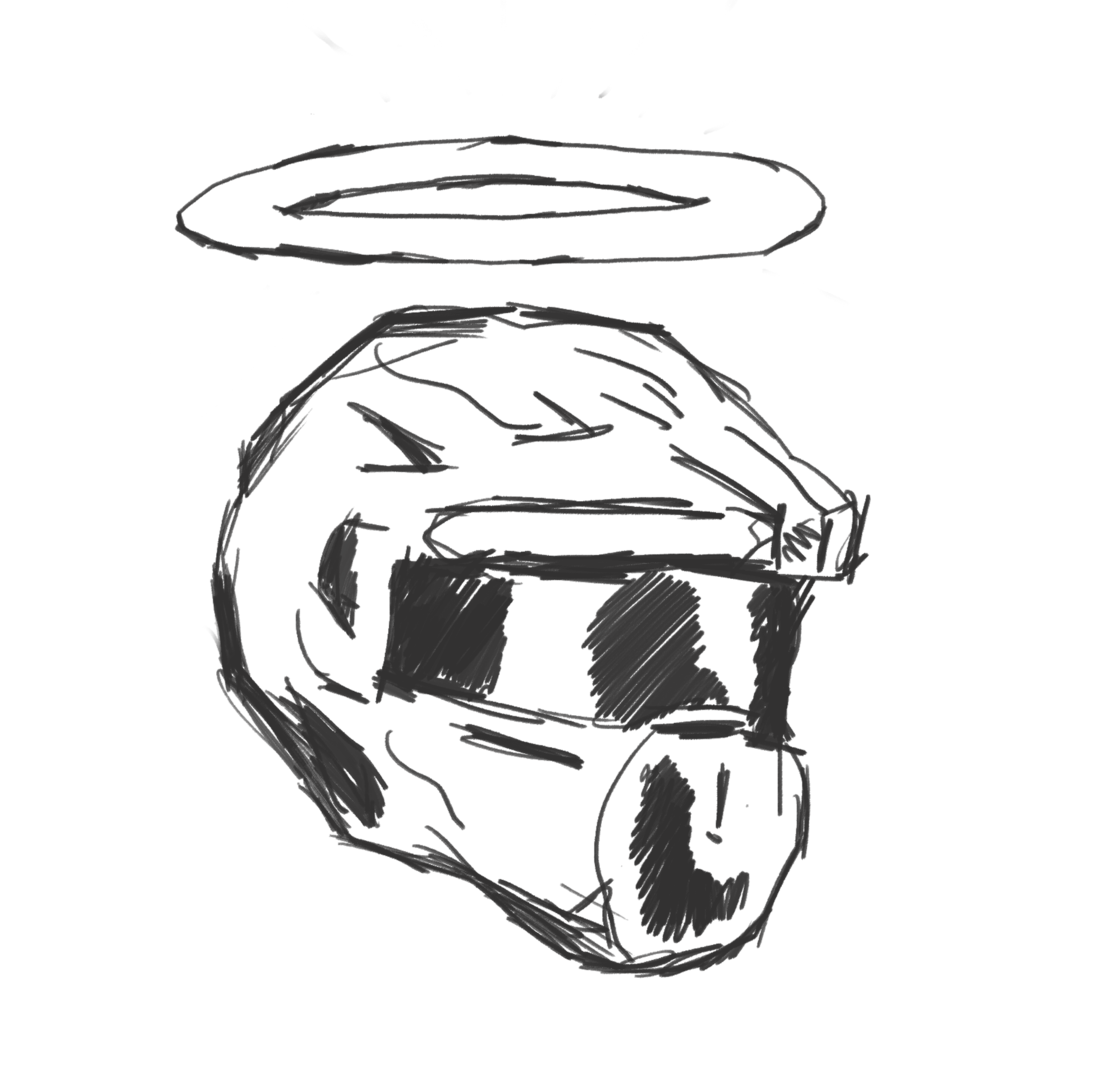 1100x1078 Collection Of Free Halo Drawing Sketch. Download On Ubisafe - Halo Sketch