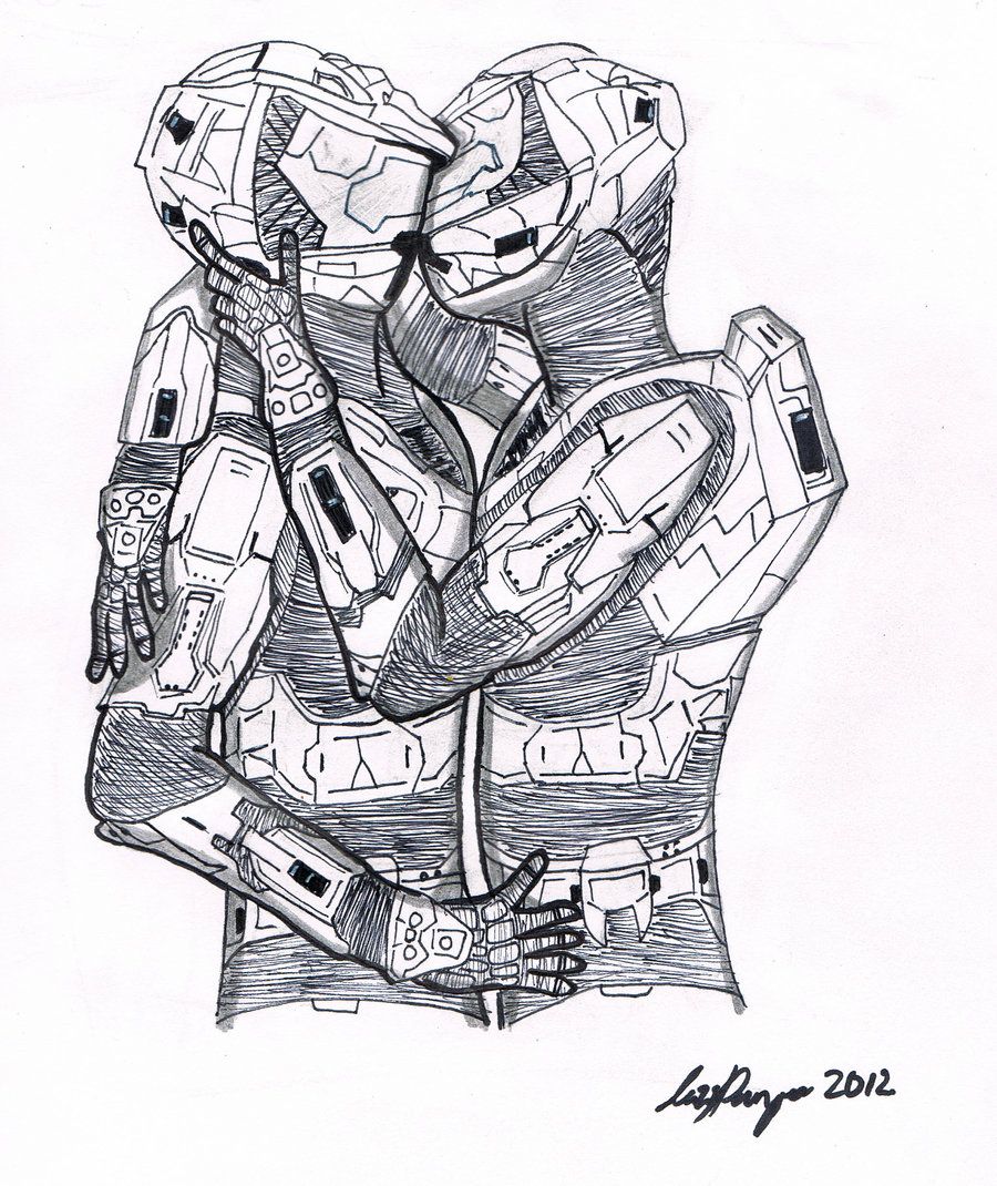 900x1070 Halo Spartan Wow By Squidge16 - Halo Spartan Sketch