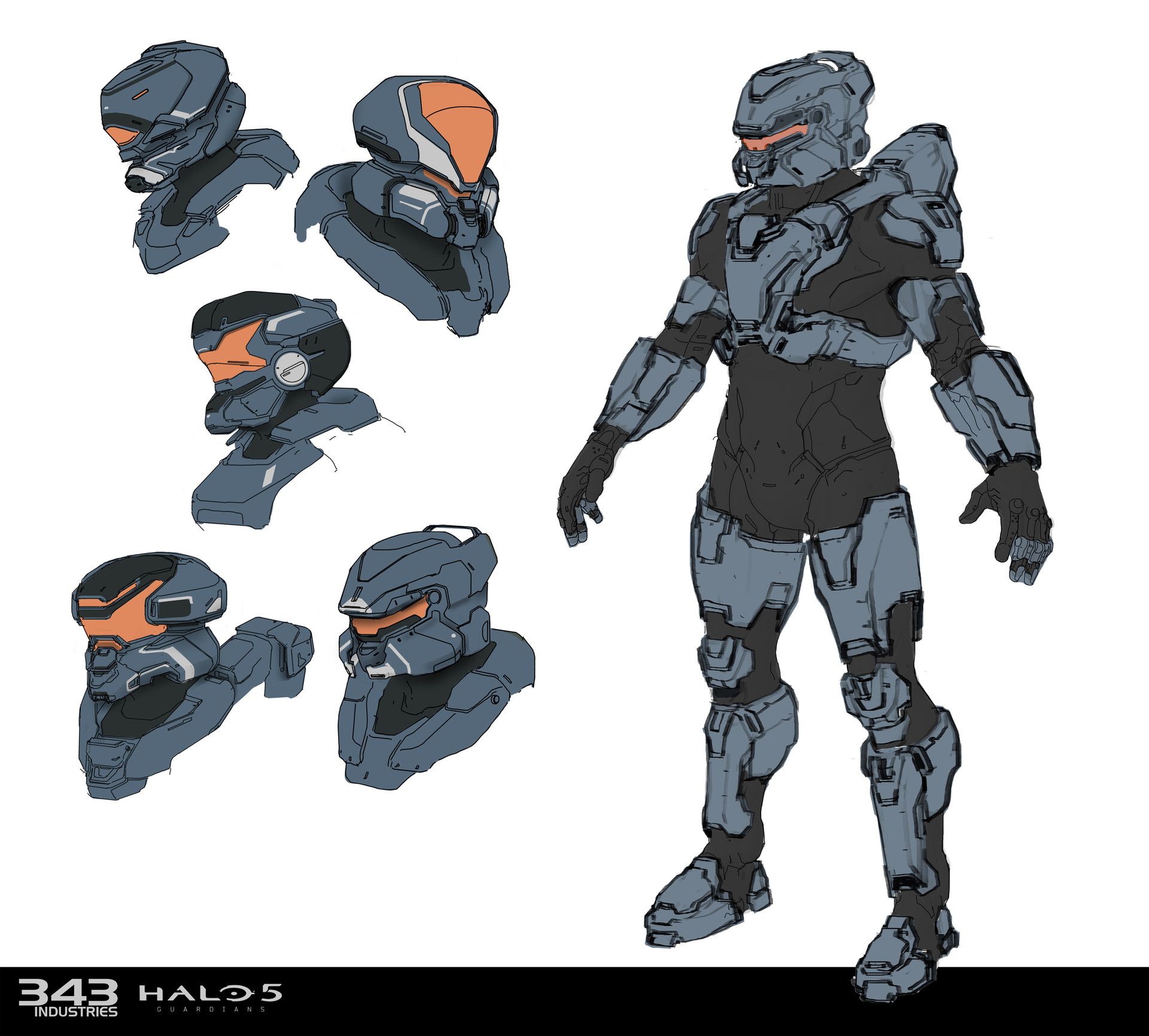 1920x1731 Artstation - Halo Spartan Sketch