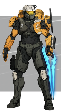 250x456 Leon 011 Halo Nation Fandom Powered By Wikia - Halo Spartan Sketch