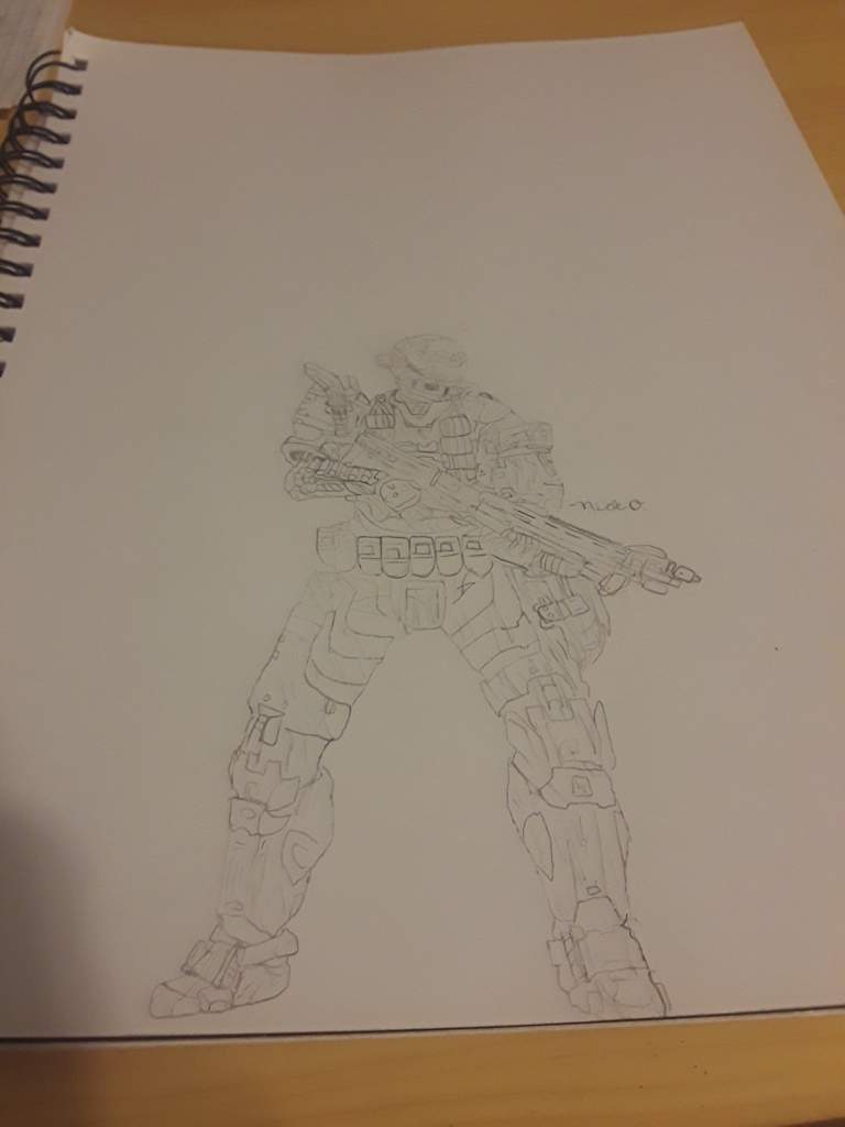 768x1024 Spartan Emile A239 Sketch Halo Amino - Halo Spartan Sketch