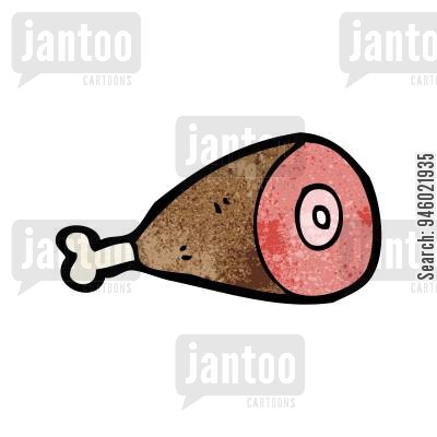 400x400 Ham Cartoons - Ham Sketch