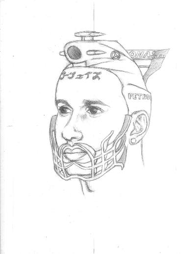 375x516 Lewis Hamilton (Sketch) Drawing By Carface Saatchi Art - Hamilton Sketch