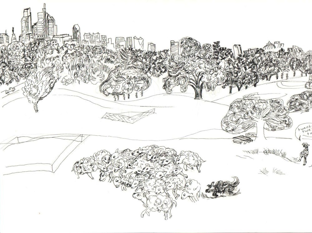 1000x747 Pifa 2018 In Sketch Doggie Hamlet Phindie - Hamlet Sketch