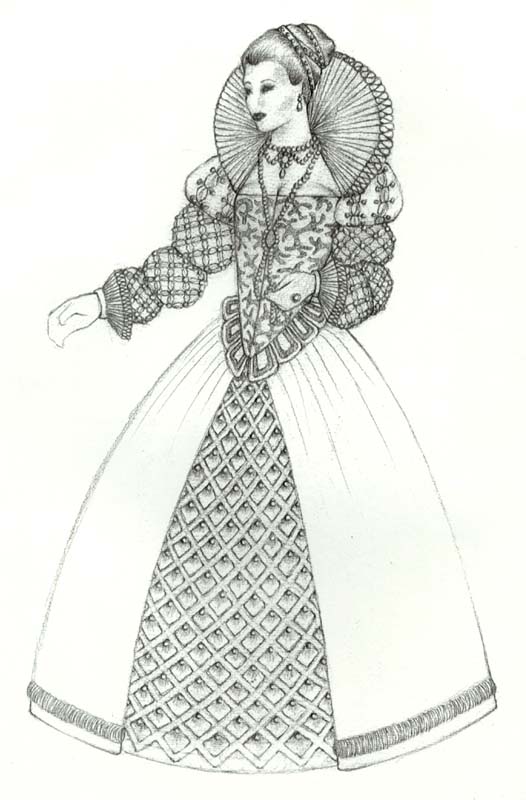 526x800 Sketch Hamlet Gertrude Akilter - Hamlet Sketch