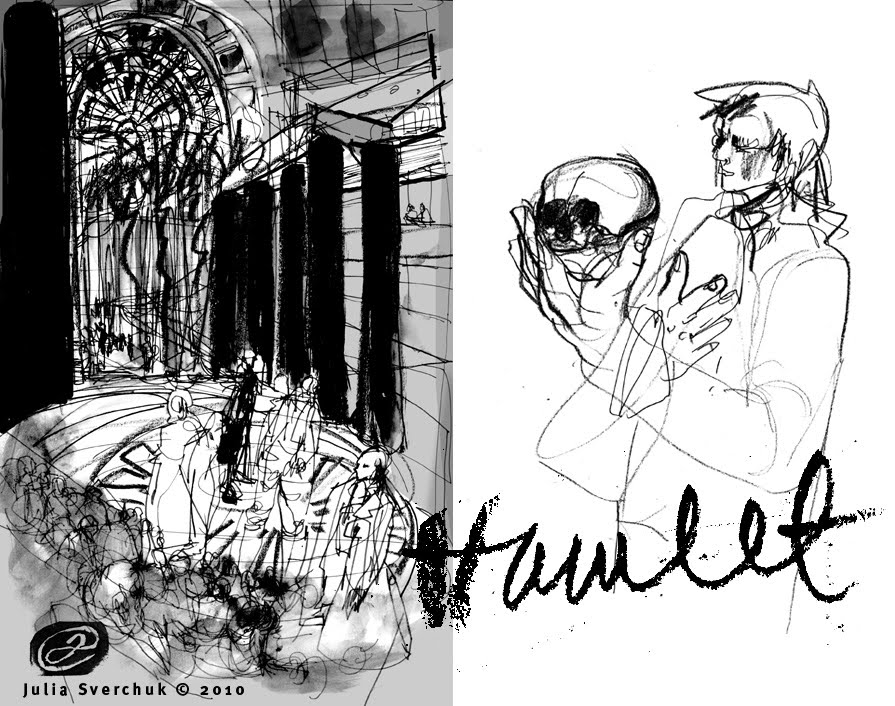 895x706 Idrawing Hamlet! - Hamlet Sketch