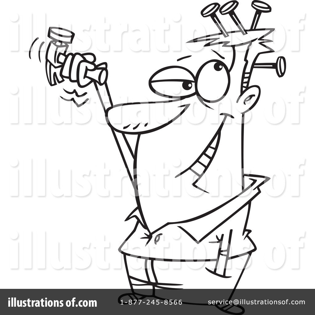 1024x1024 Hammer Clipart Sketch ~ Frames ~ Illustrations ~ Hd Images ~ Photo - Hammer Sketch