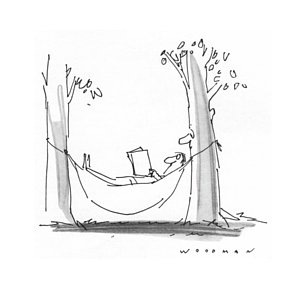 300x288 Hammock Drawings Fine Art America - Hammock Sketch