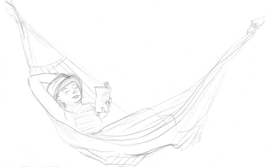 1024x648 Hammock Croquis Development Cartoons - Hammock Sketch