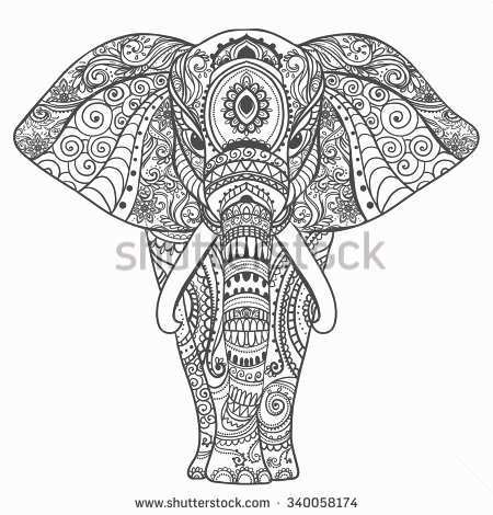 Hamsa Hand Sketch at PaintingValley.com | Explore collection of Hamsa ...