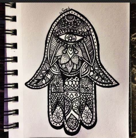 474x483 Hamsa Drawing Tumblr. Hand Of Hamsa On Hasshe - Hamsa Sketch