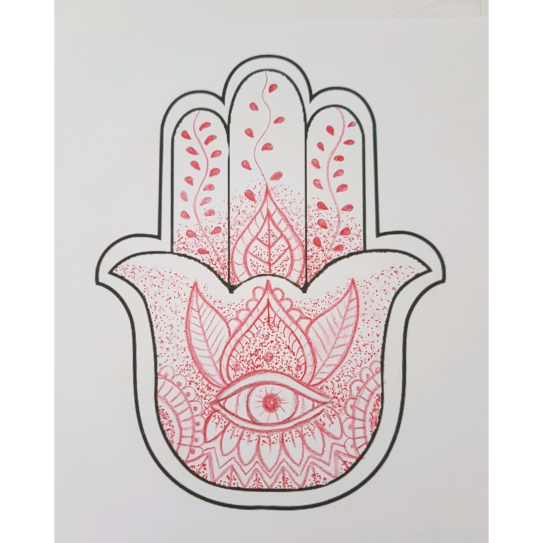 1080x1080 Roy Olislagers Hamsa Sketch - Hamsa Sketch