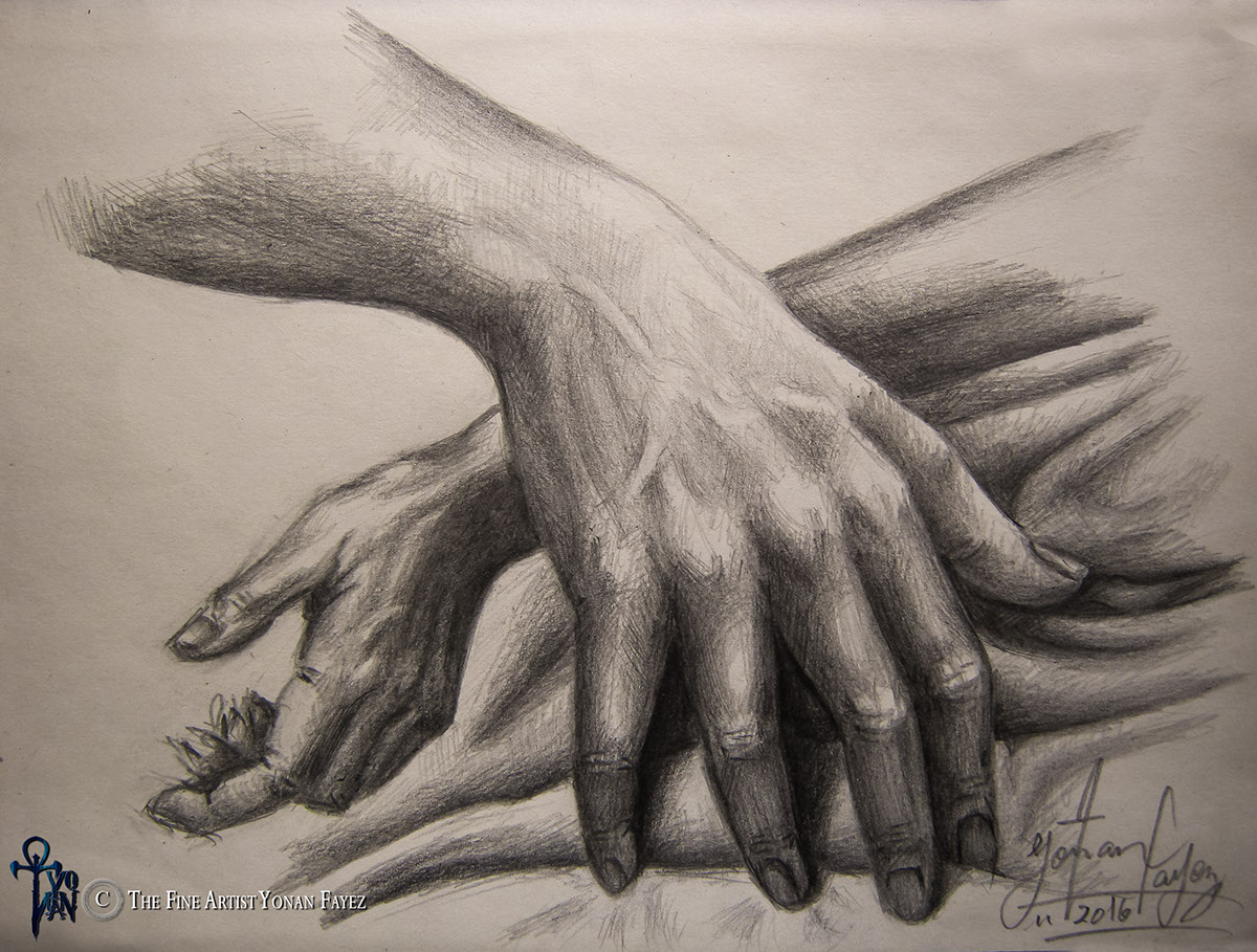 1200x909 Human Hands , Anatomy Studies On Wacom Gallery - Hand Anatomy Sketch